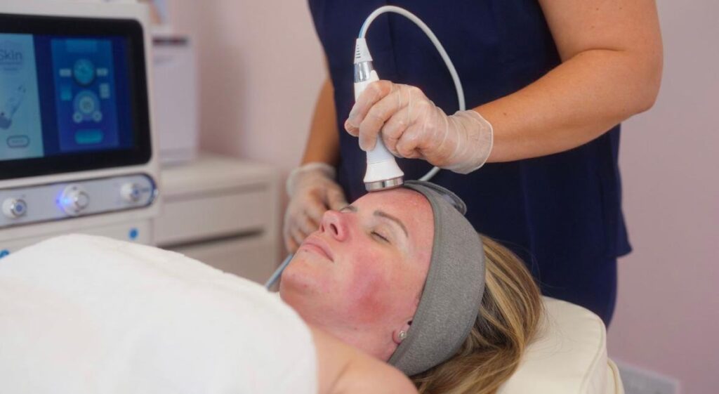 The ultimate facial carried out by nurse practitioners